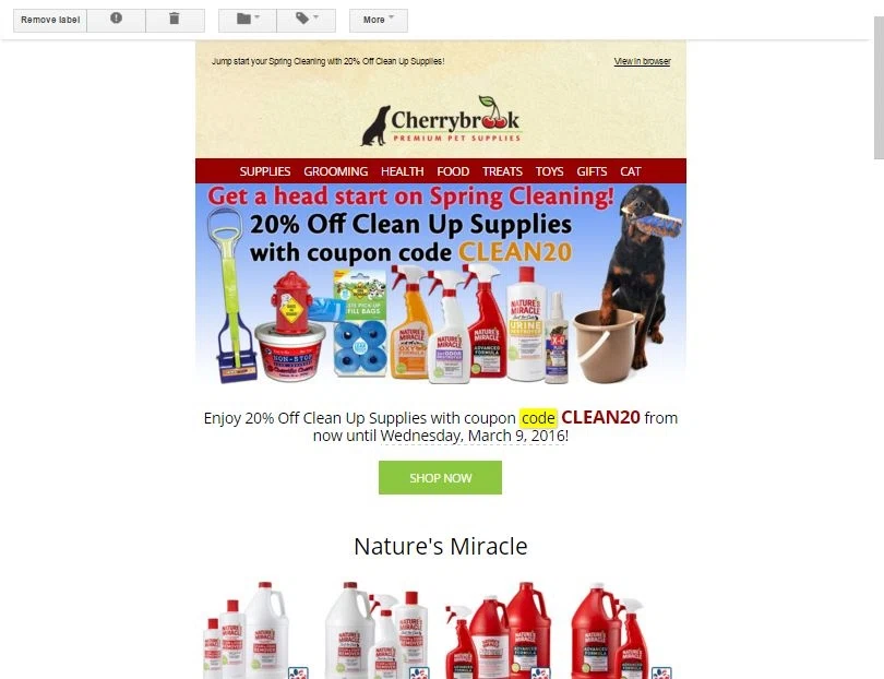 Expired Clean Program Coupons About Clean Program. Discover our latest Clean Program coupons, including 30 Clean Program promo codes and 8 deals. Make the best of our Clean Program coupon codes to get % off. All discounts are totally free to use.