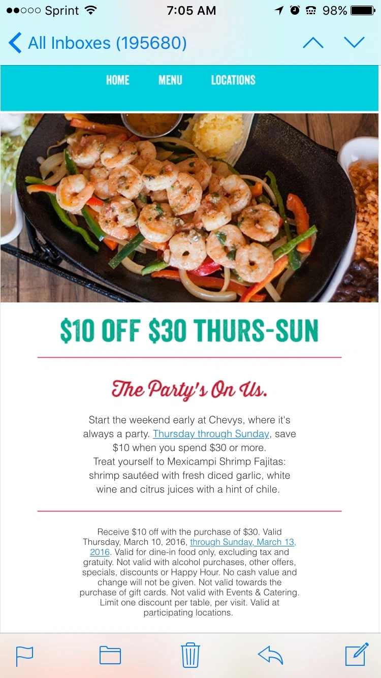 Chevys fresh mex discount coupons