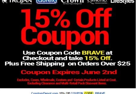 Condom depot coupon code