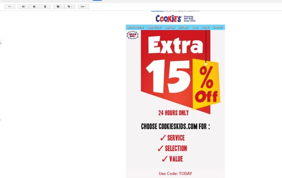 Cookieskids coupon code