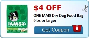 Iams Dog Food Coupon Iams Dog Food Coupon