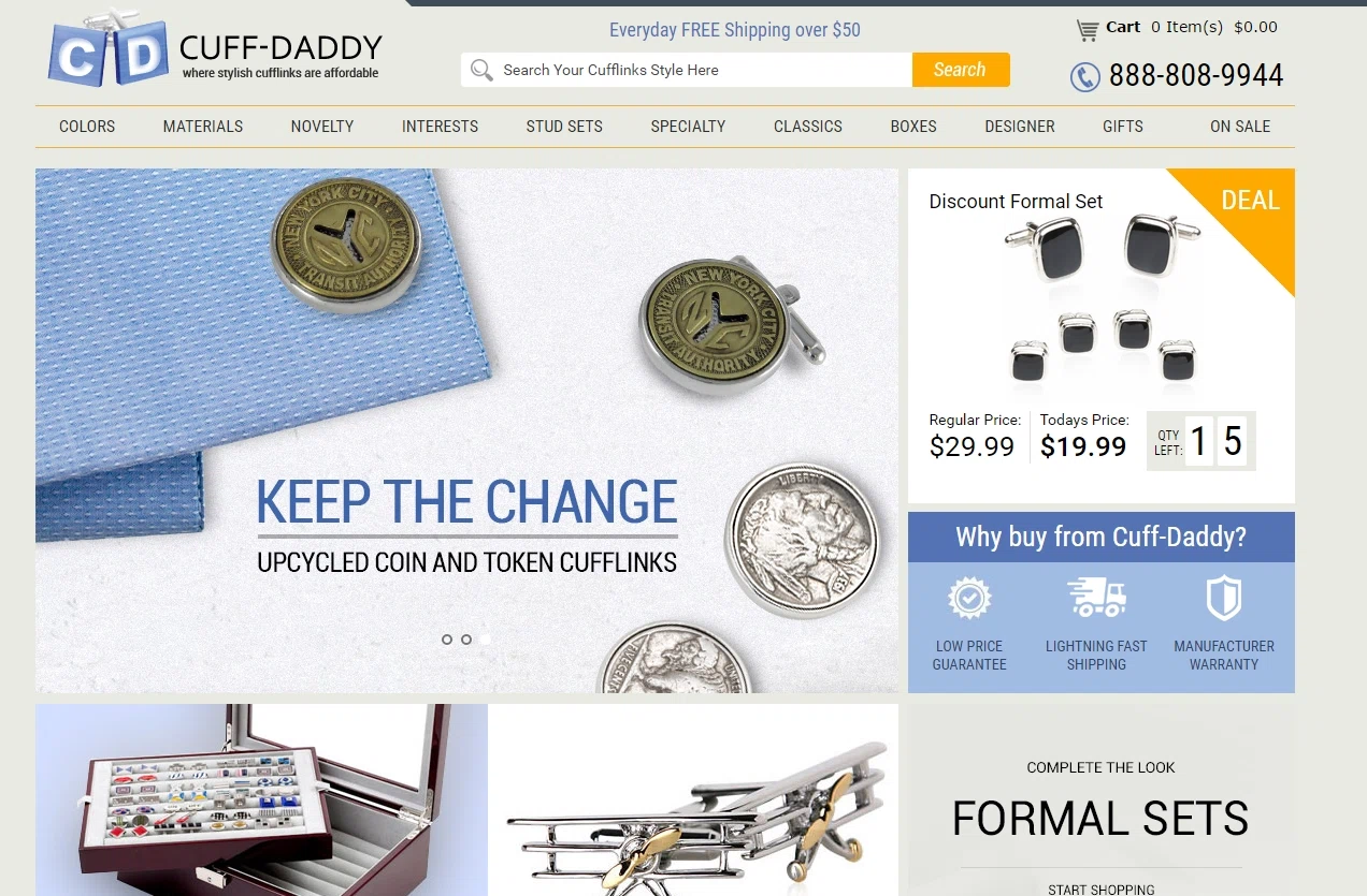 cuff daddy coupon