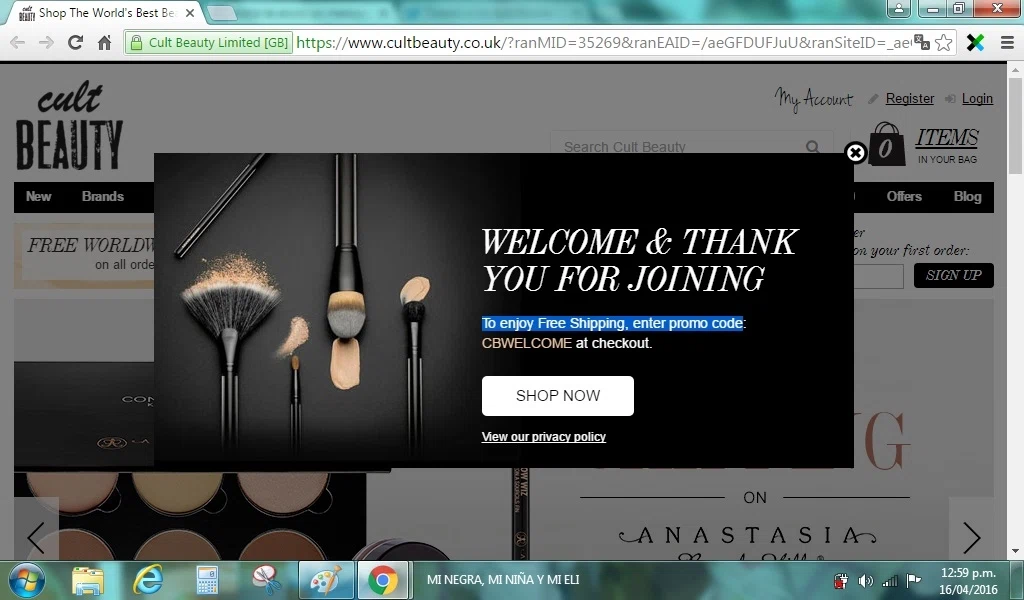 Expired Cult Beauty Coupons Cult Beauty is your resource for getting your hands on the world's best beauty buys including makeup, skin care, hair, body and wellbeing products.