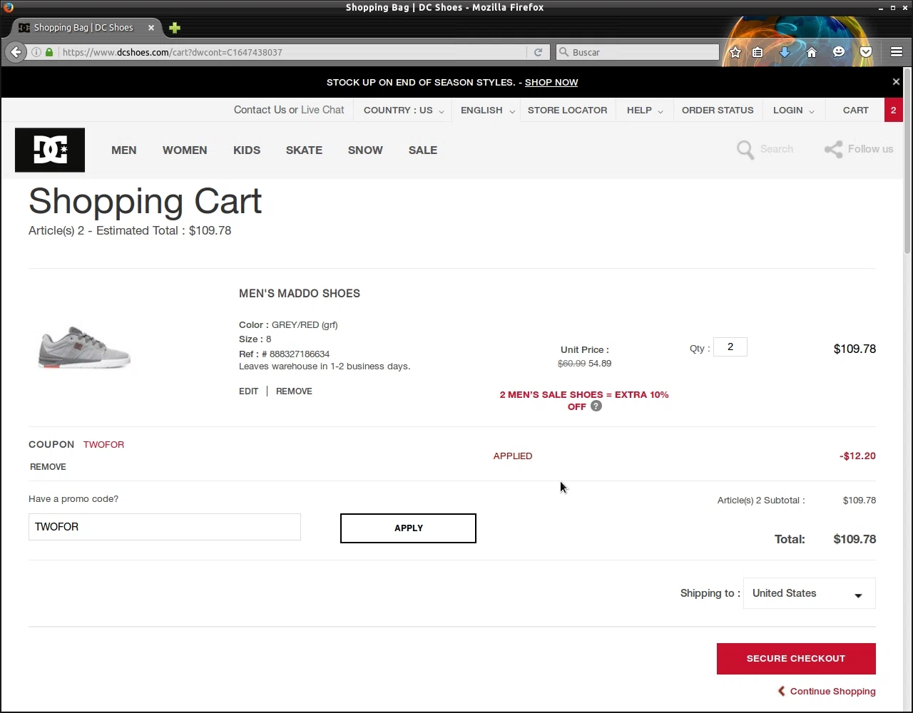 Dc shoes coupon code