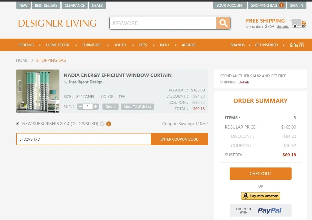 Designer living coupon code