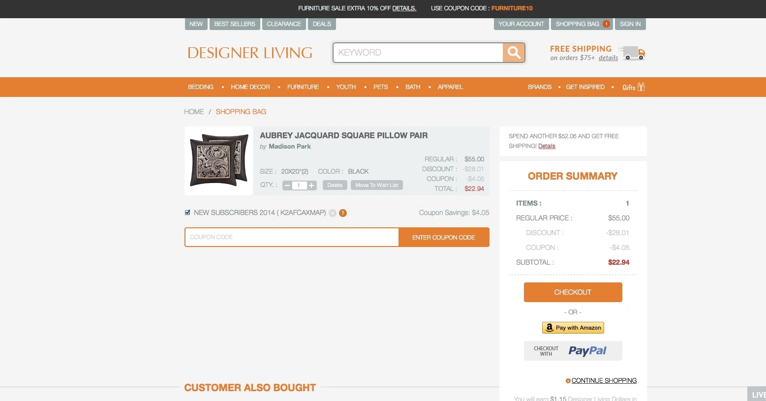 Designer living coupon code