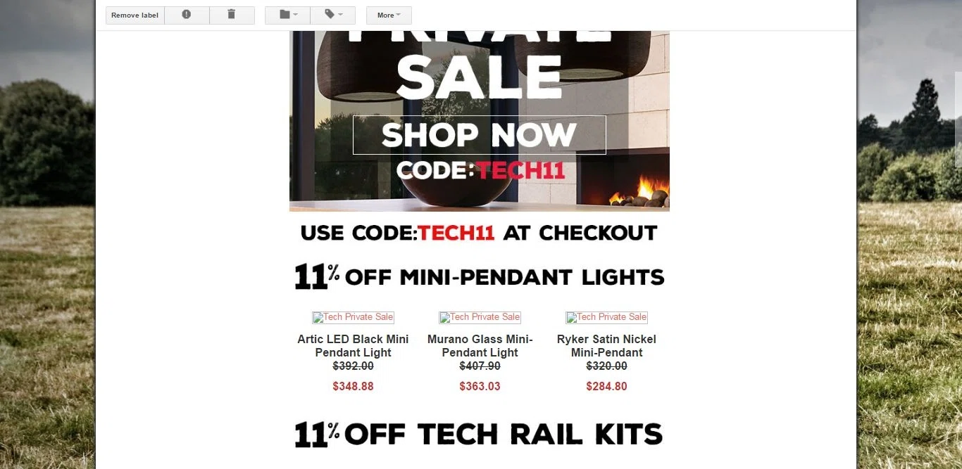 Destination lighting coupon 2018