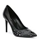 Michael Kors Sia Leather Star Stud Detail Pumps