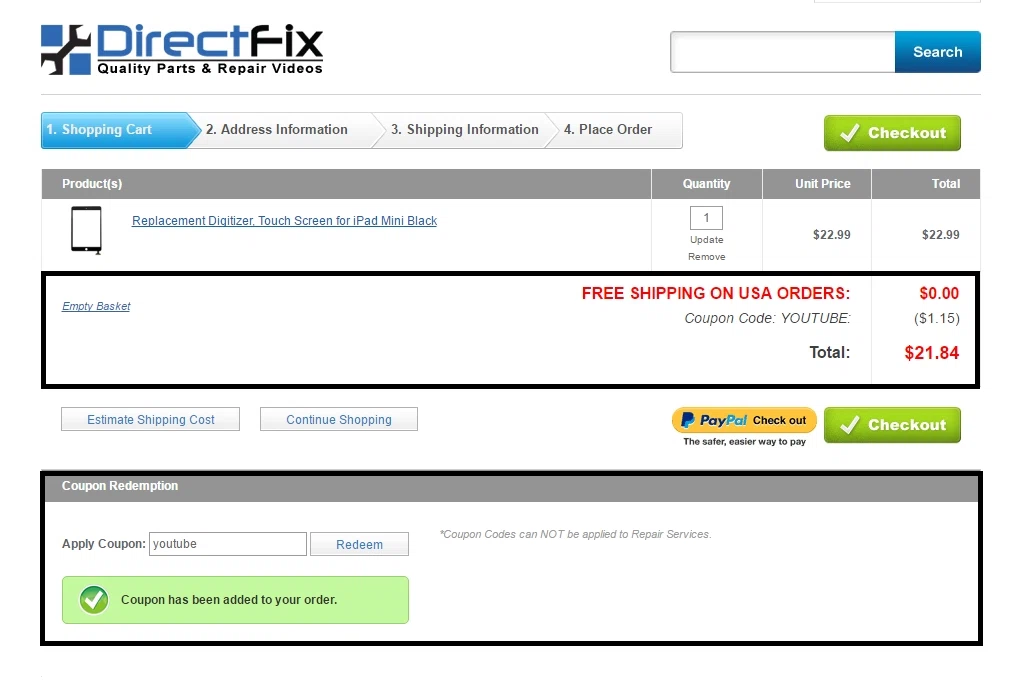 Directfix com coupons