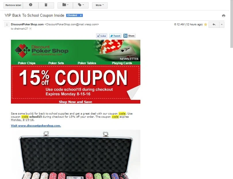 Poker shop discount