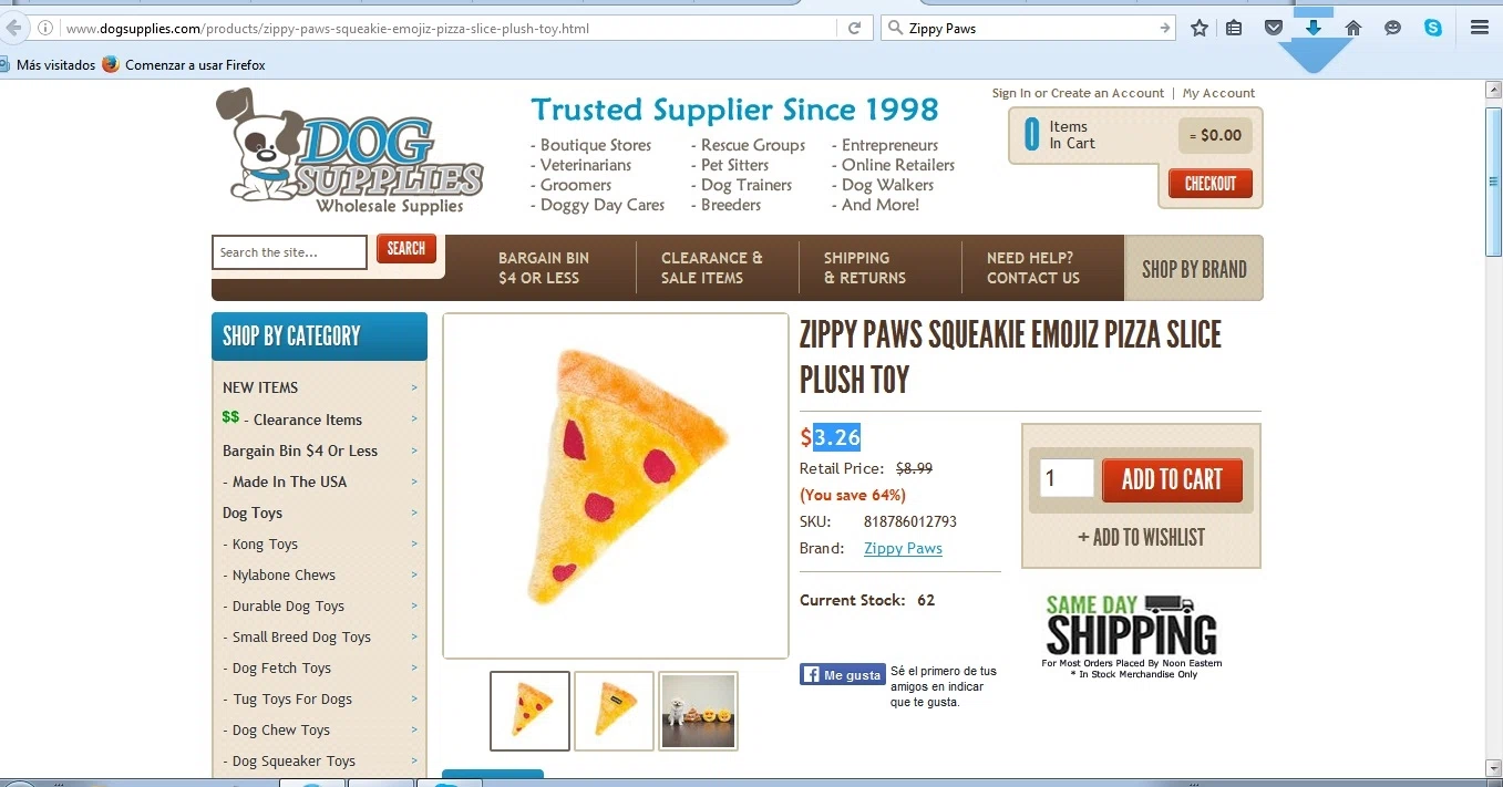 Coupon code dogsupplies.com
