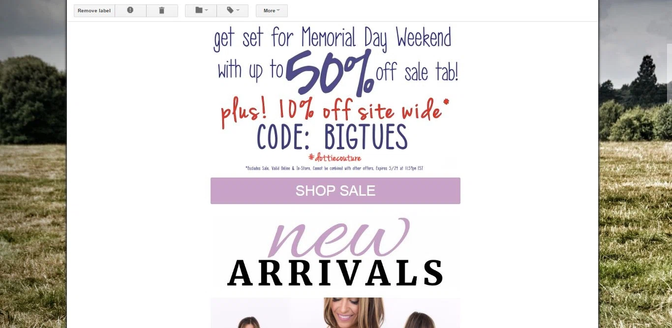 Dottie couture coupon code
