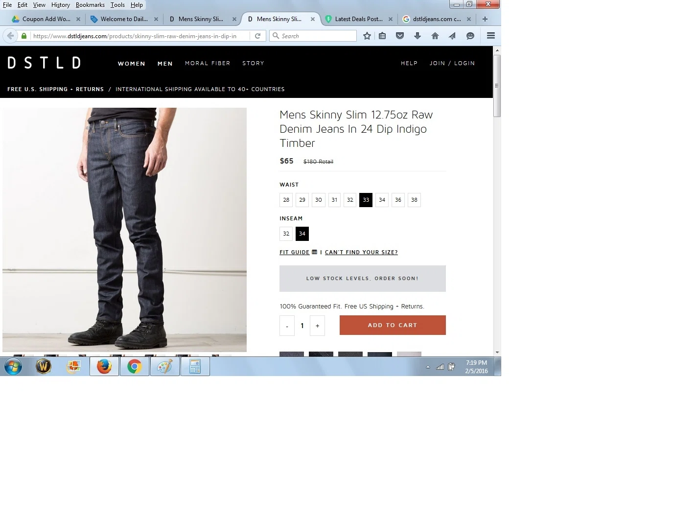 Fidelity denim coupon code