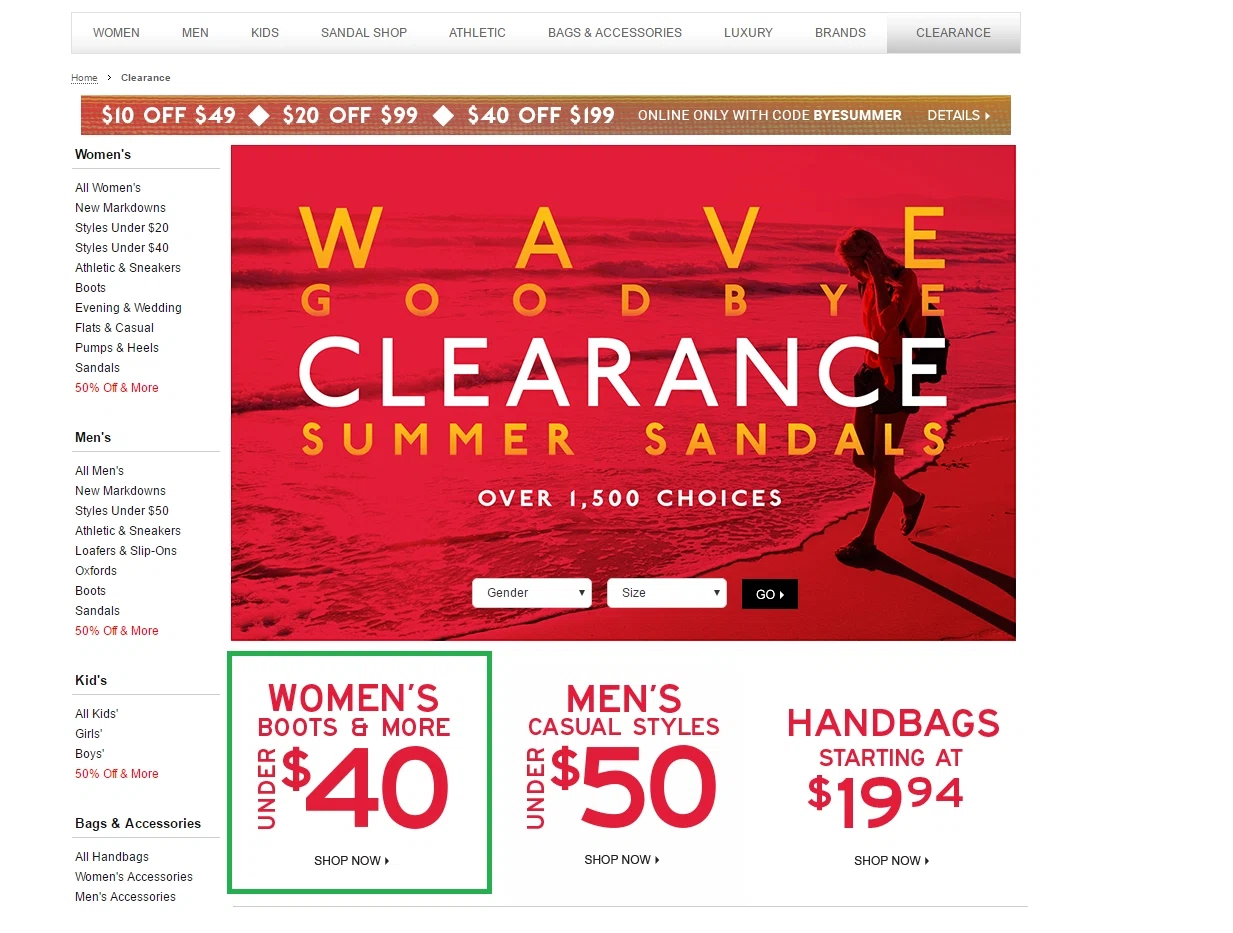 Coupon code designer shoe warehouse