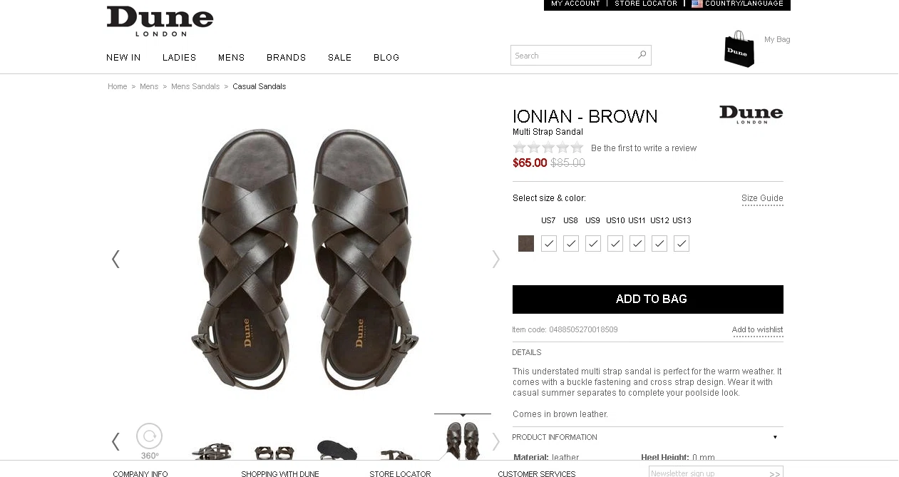 Dune London Promo Codes December 2018 Dune London Coupon Codes, Promos & Sales. Want the best Dune London coupon codes and sales as soon as they're released? Then follow this link to the homepage to check for the latest deals.