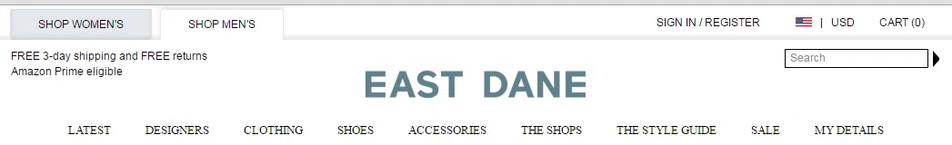 East dane coupon code