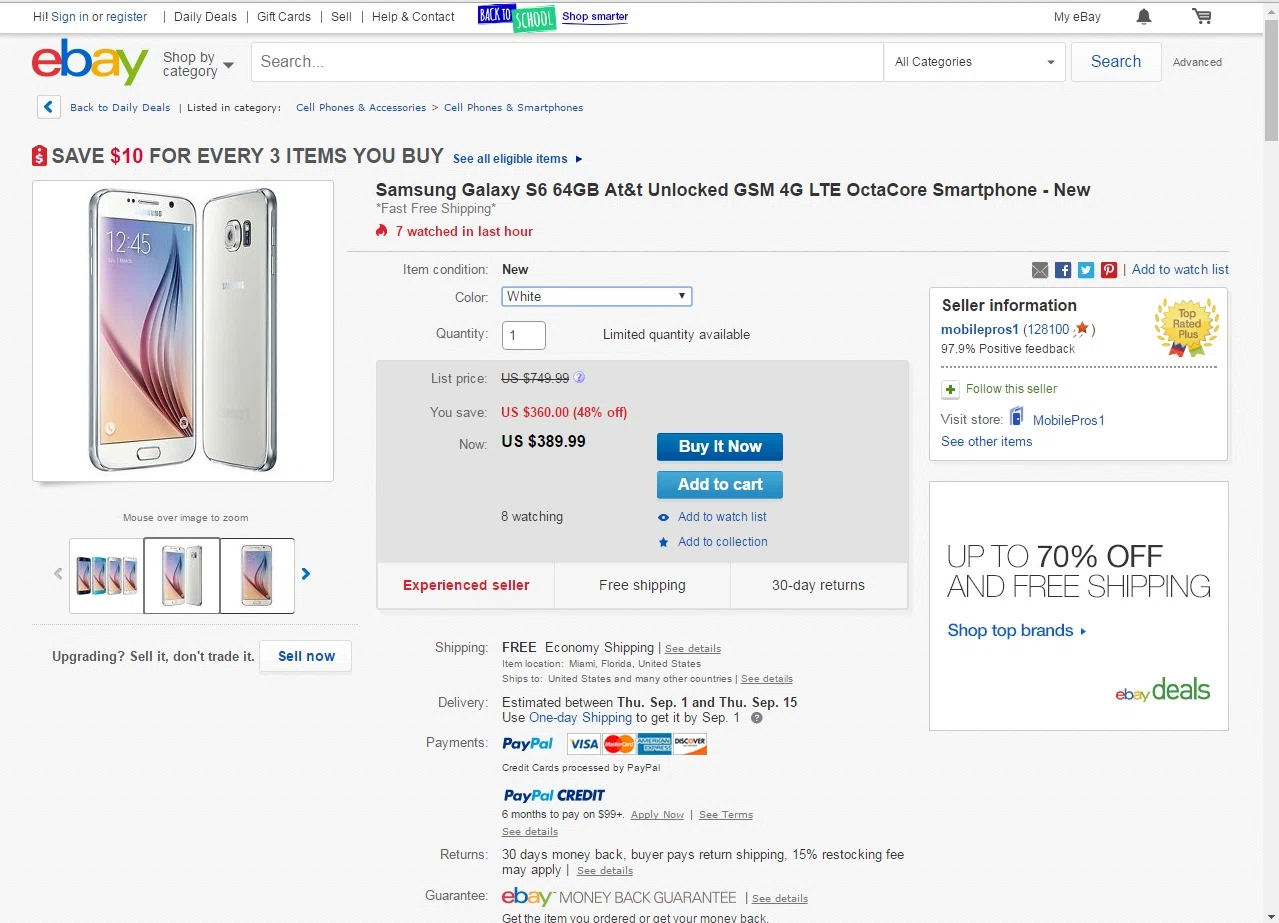 Ebay samsung pay discount coupons