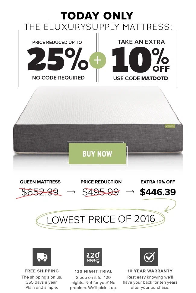 Eluxury supply coupon code