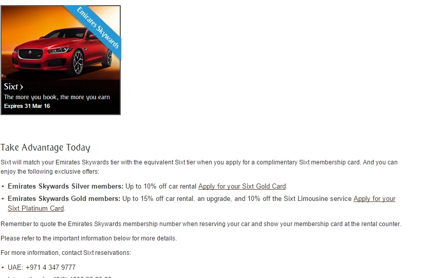 Emirates discount coupon