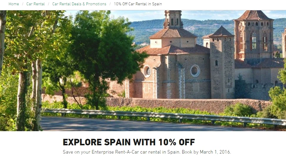 Spain enterprise coupons