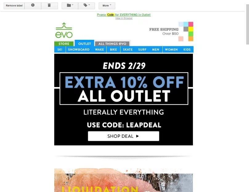 evo ski promo code