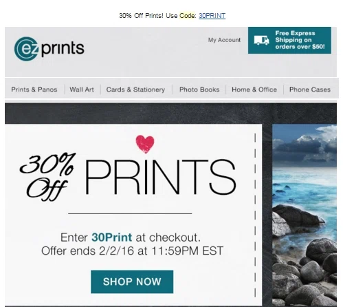 Ezprints coupon code