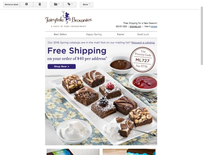 Fairytale brownies coupon code
