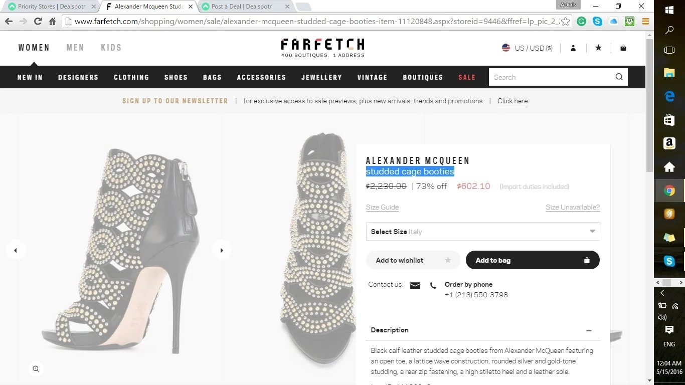 Farfetch discount coupon