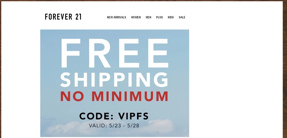 Forever 21 coupon codes 2018