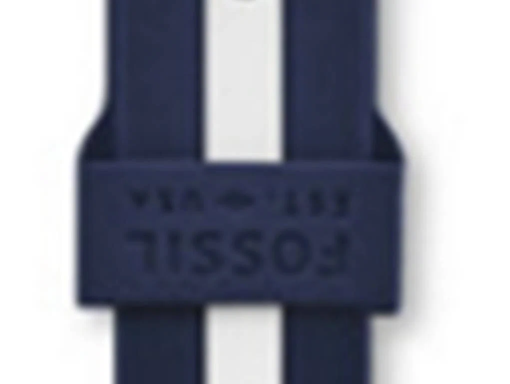 14.99 Fossil Q Reveler Unibody Blue/White Strap (vs. $30 on Amazon ...