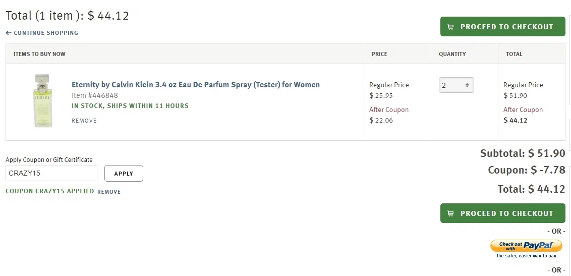 Fragrancex coupon code
