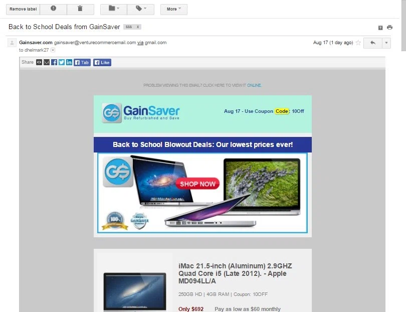 Coupons roamans