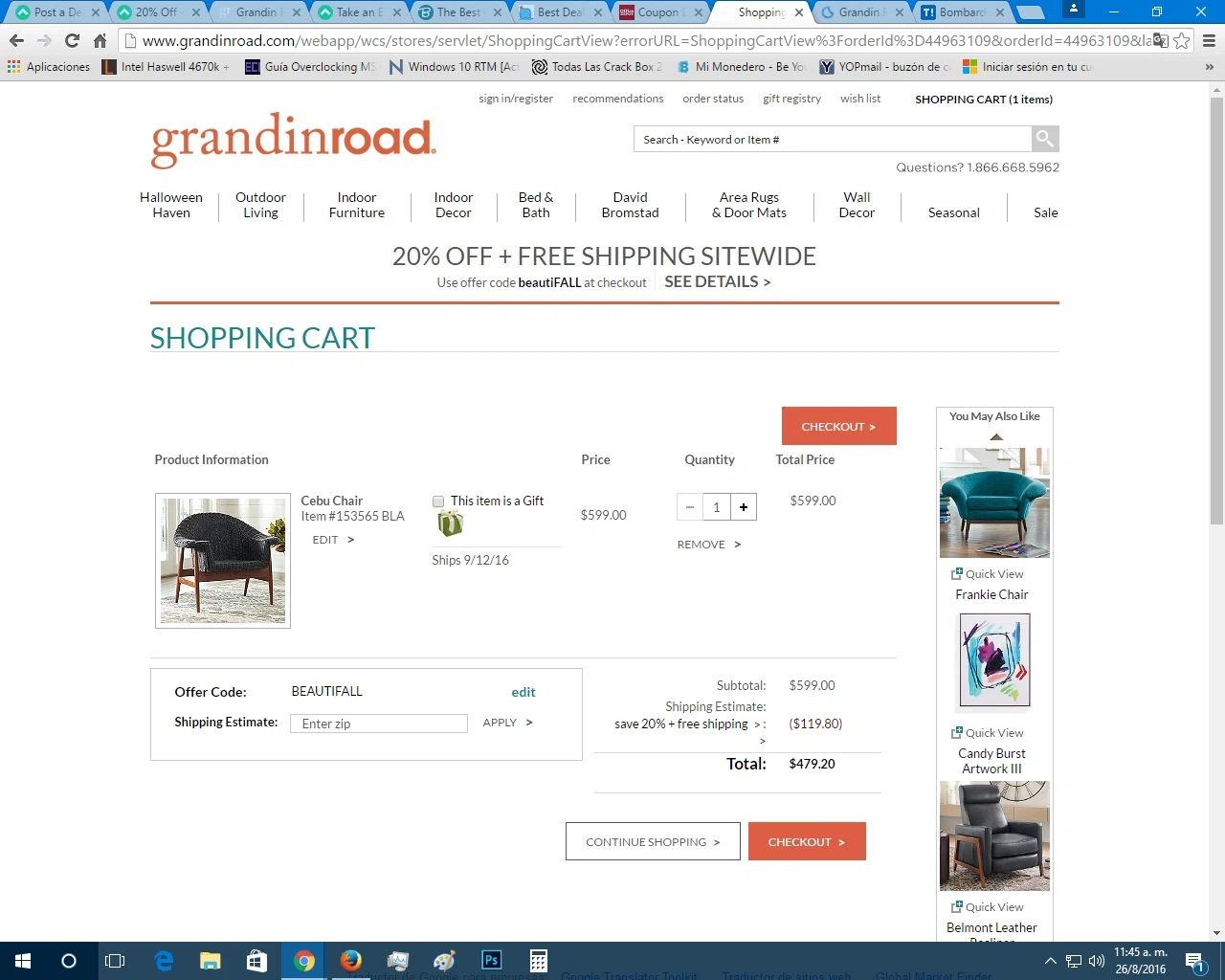 Patience brewster discount coupons