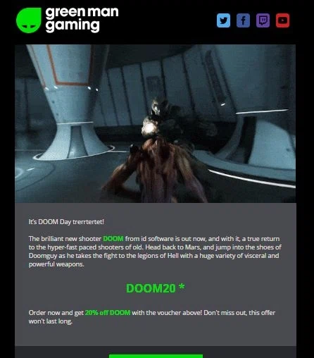 Greenmangaming discount coupon