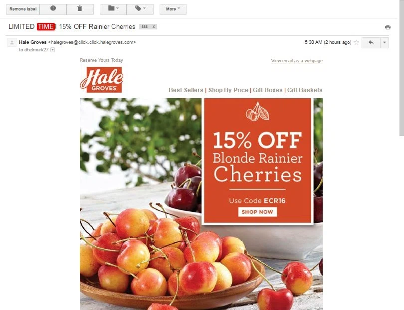 Hale groves coupon code