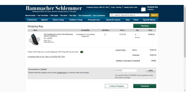 Hammacher schlemmer coupon codes