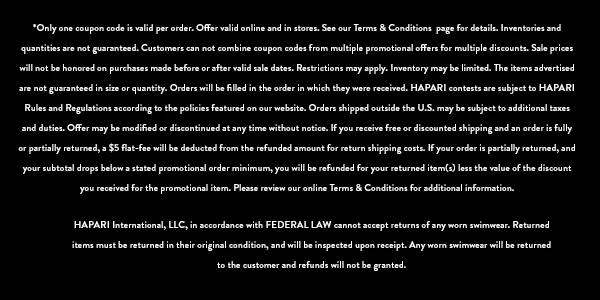 Hapari coupon code
