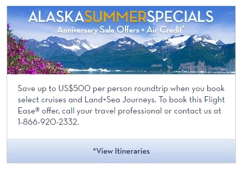 Holland america discount coupons