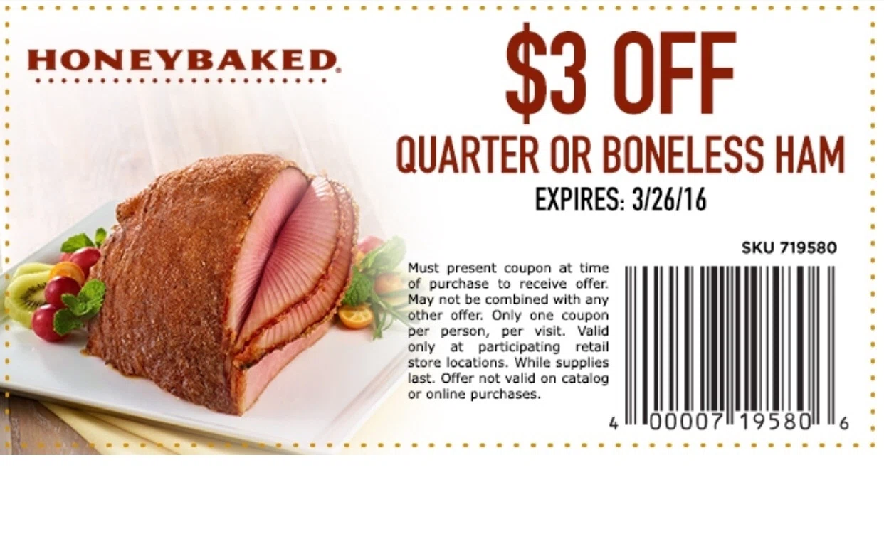 Ham coupons