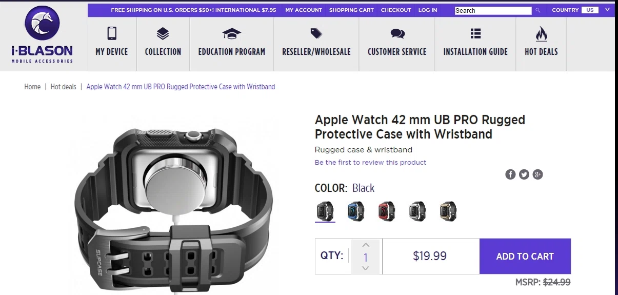 I blason coupon code