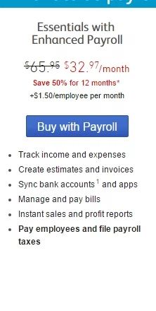 Intuit payroll coupon code