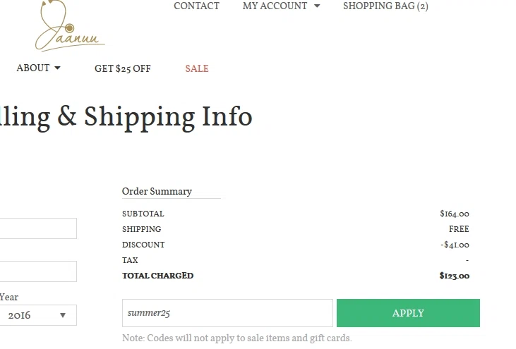 Jaanuu coupon code