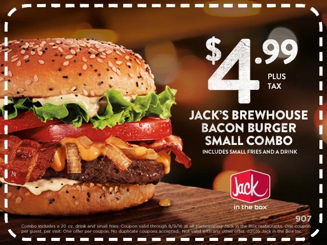 Coupons for jack in the box 2018