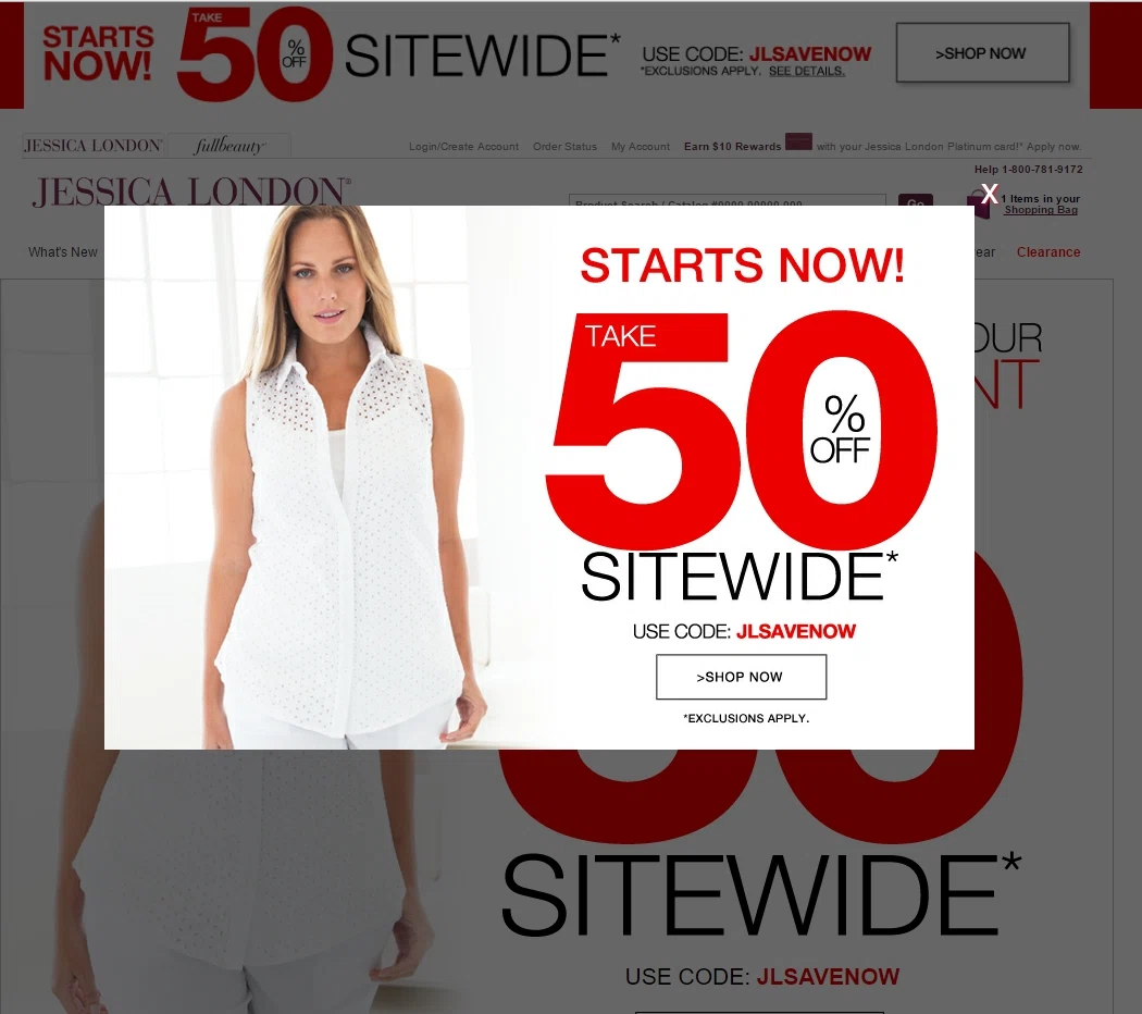Jessica london promotion codes Check out our 2 Jessica London promotional codes including 2 sales. Most popular now: 40% Off when you sign up for emails from Jessica London. Latest offer: 40% Off 80%(36).