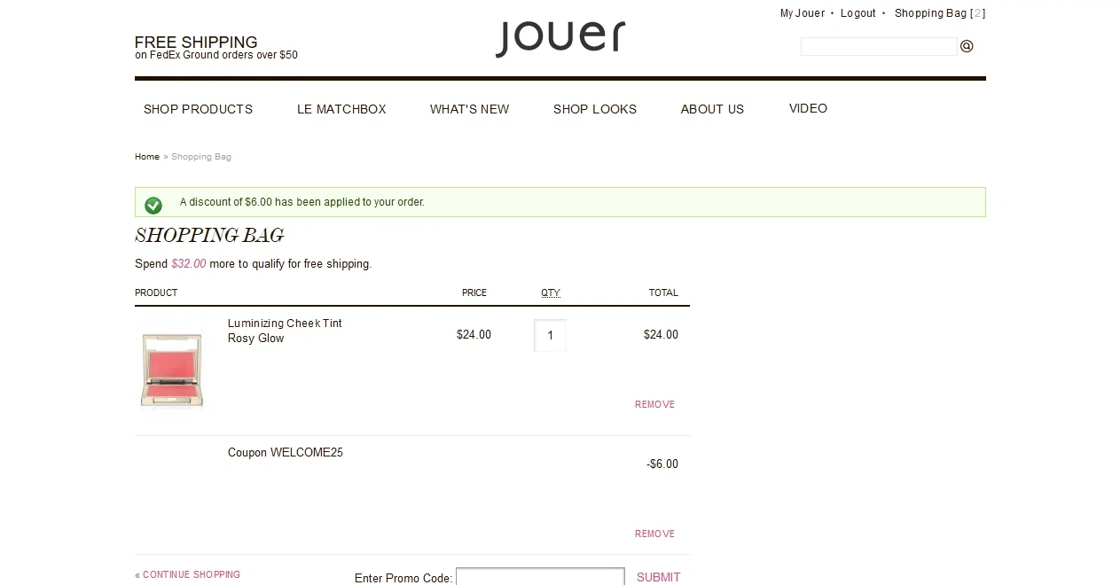 Jouer coupon code