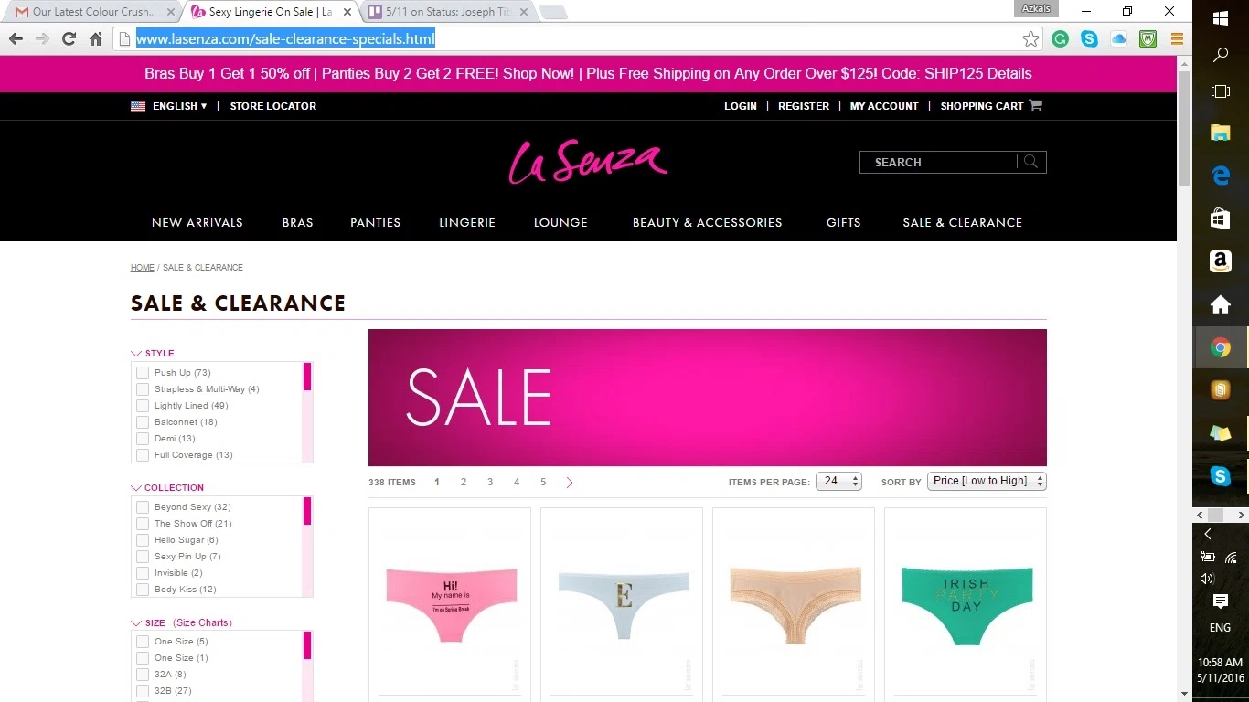 La senza coupon code