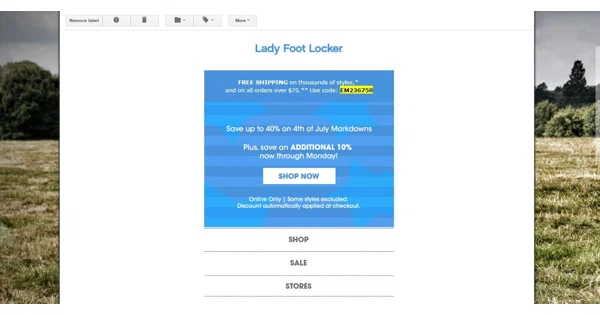 Free Shipping on All Orders Over $75 at Lady Footlocker | Dealspotr