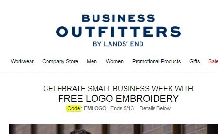 Top Categories 6. If you can wait for the holidays to shop, a 40% off Lands' End coupon and free shipping are typically available. 7. Head to the shopping cart page to add Lands' End promo codes to your online order. Two entry boxes accept the code and the unique PIN found on .
