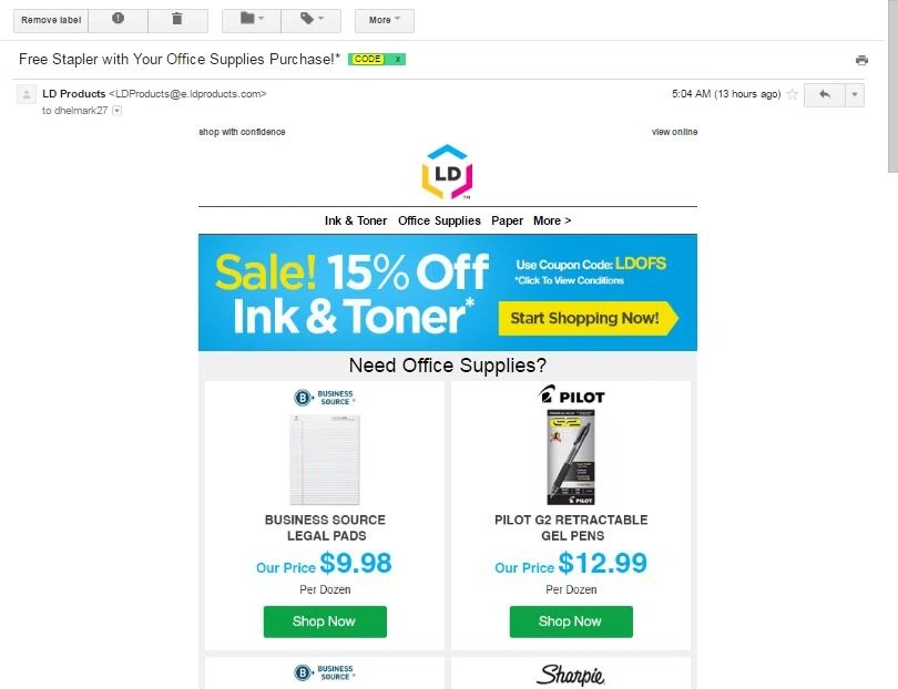 Ld products coupon code