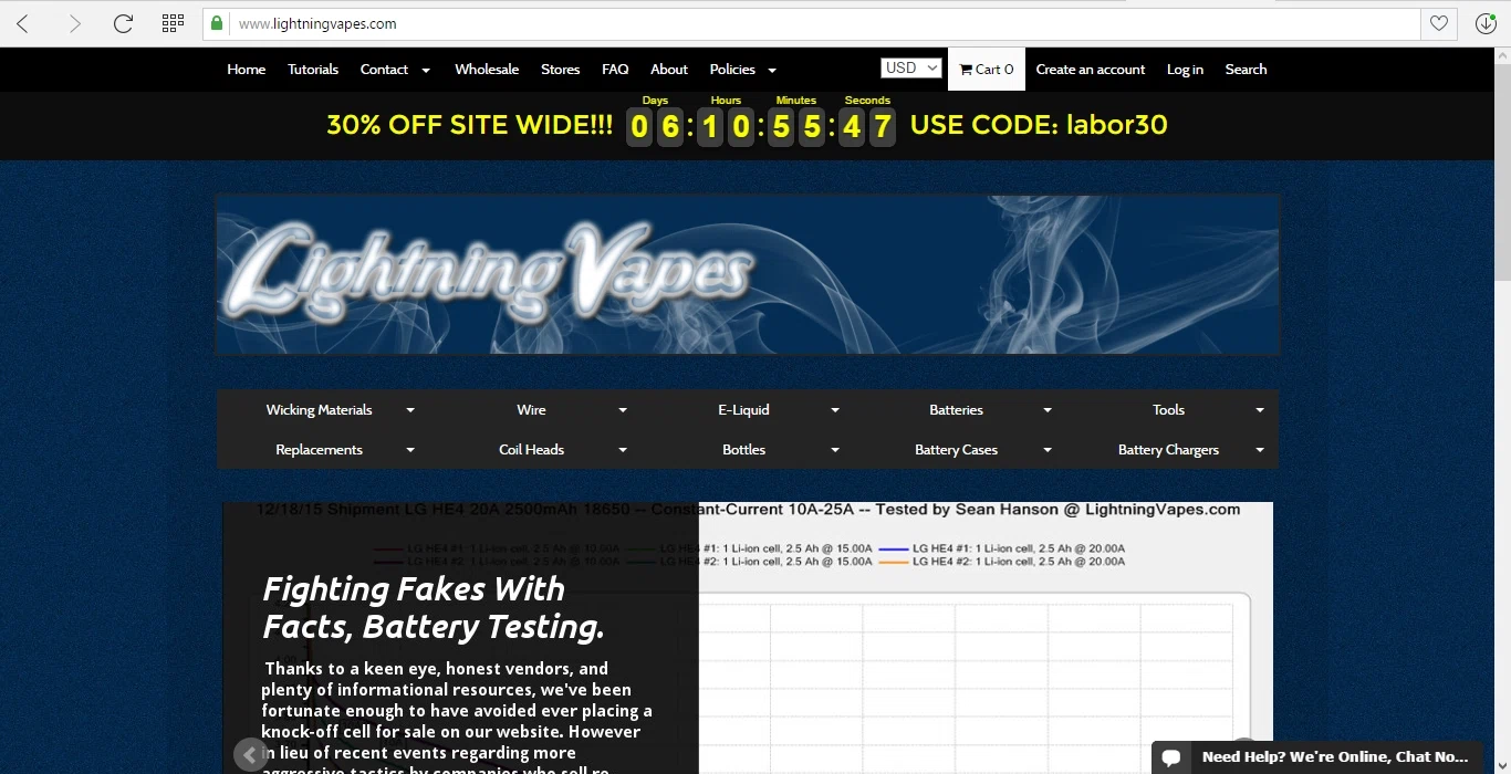 Lightning vapes coupon code